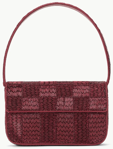 Staud Tommy Beaded Bag Pinot
