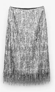 Rag & Bone Billie Sequin Midi Skirt