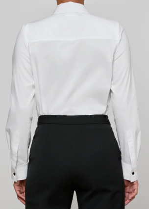 L'Agence Blake L/S Bodysuit W/ Tie