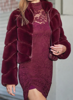 Generation Love Brianna Faux Fur Jacket