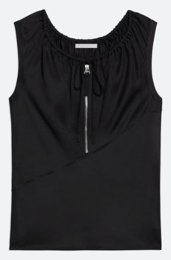 Helmut Lang Drawstring Sleeveless Top