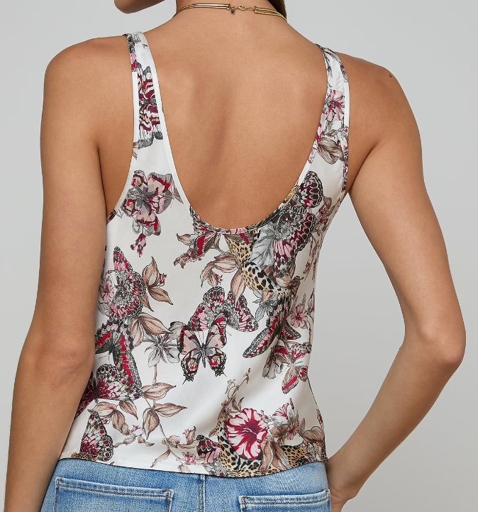 L'Agence Eddie Bias Tank Top