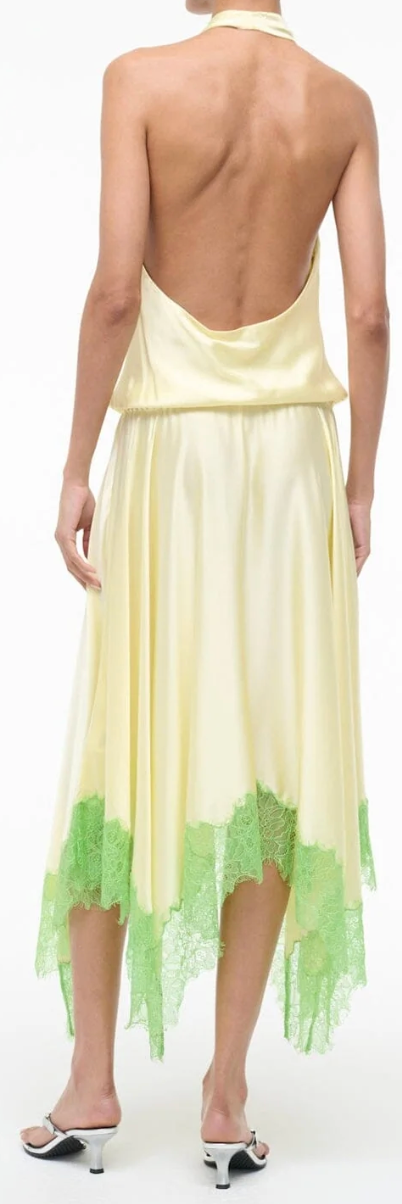 Staud Elira Silk Dress