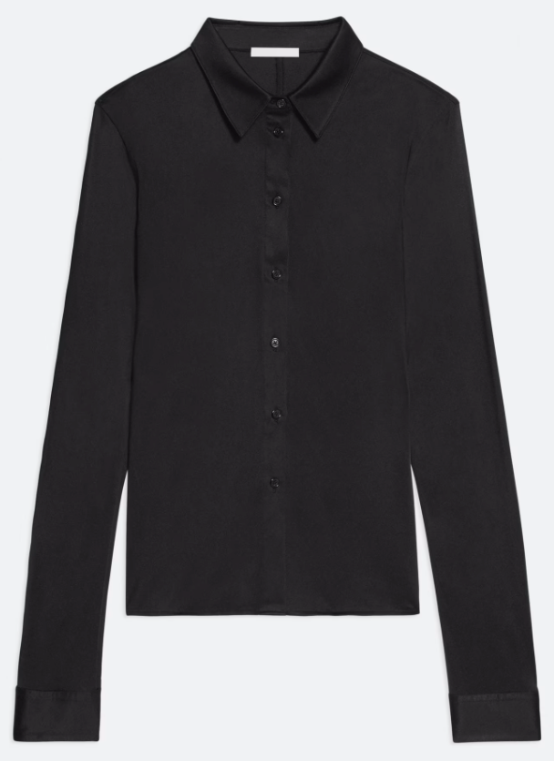 Helmut Lang Fluid Slim Shirt.Liq