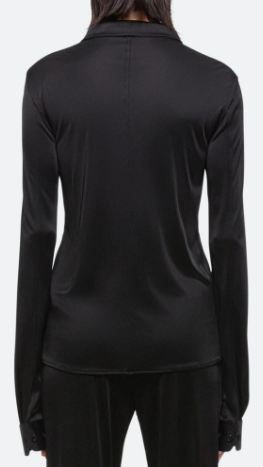 Helmut Lang Fluid Slim Shirt.Liq