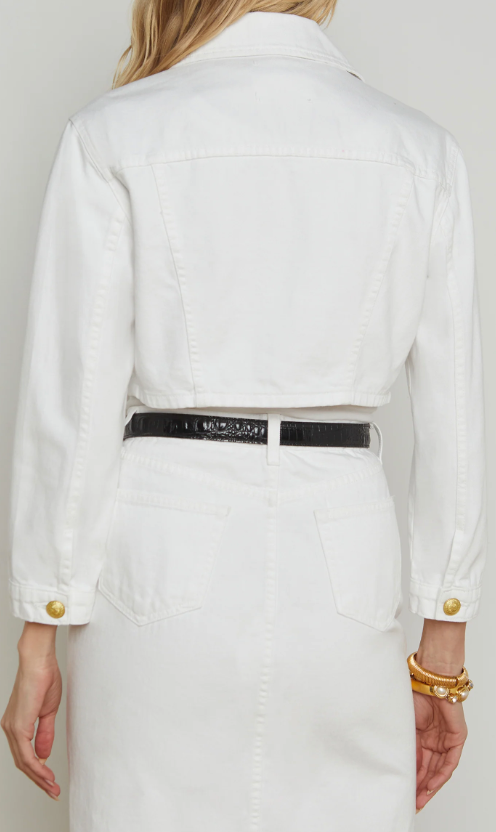 L'Agence Genevie Crop Jacket