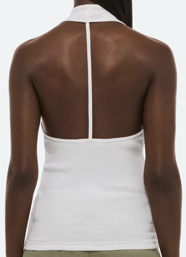 Helmut Lang Halter Strap Tnk.4x4