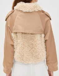 Essentiel Antwerp Heldin Faux Fur Jacket