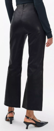 Rag & Bone Irina Leather Kick Flare Pant