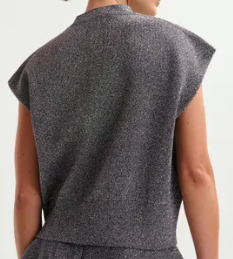 Essentiel Antwerp Itdance Lurex Knitted Pullover