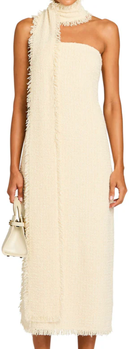 SER.O.YA Lott Boucle Midi Dress