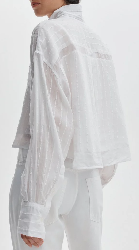 Rag & Bone Marin LS Combo Shirt