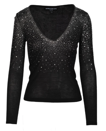 Generation Love Mirasol Crystal Sweater