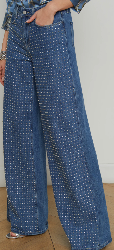 L'Agence Quincy H/R Wide Leg