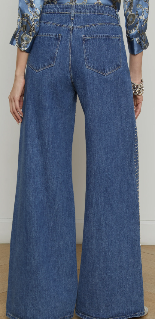 L'Agence Quincy H/R Wide Leg