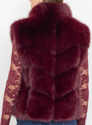 Generation Love Rosario Faux Fur Vest F25