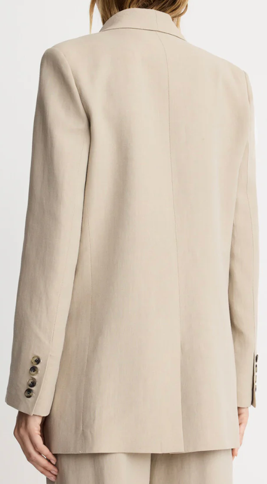 Smythe Shawl Collar Oversized Blazer