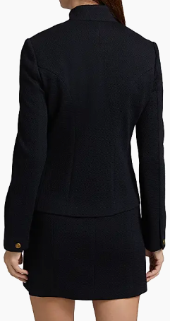 Rag & Bone Slade Cropped Textured Blazer