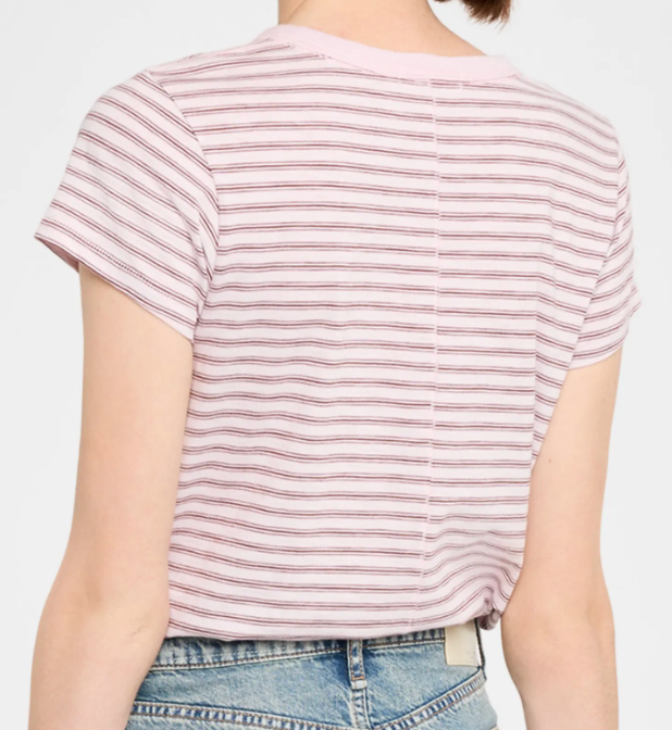 Rag & Bone The Slub Striped Tee LACIV
