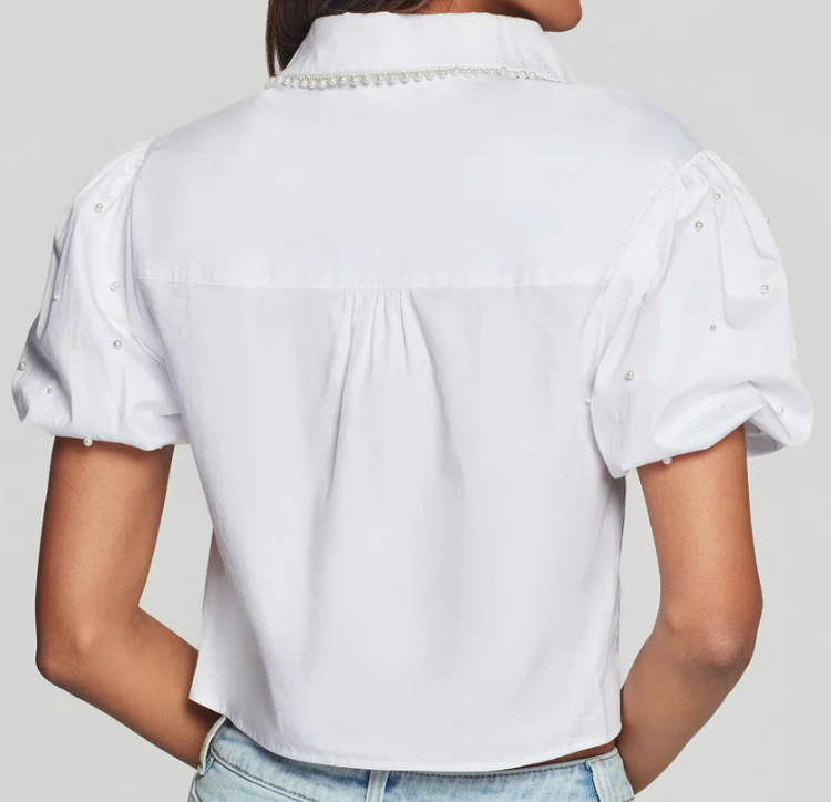 Generation Love Soo Pearl Poplin Shirt
