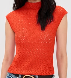 Rag & Bone Tana Merino Cap Slv Sweater