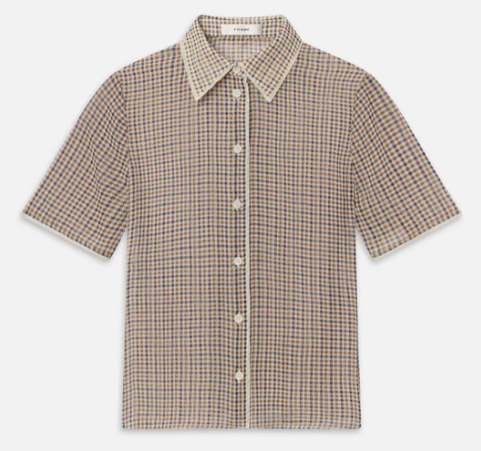 Frame The Houndstooth Top