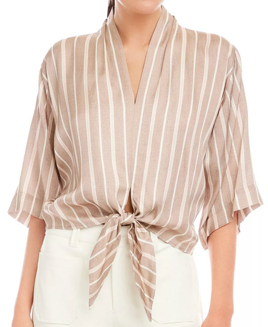 Fifteen Twenty Bernice Tie-Front Blouse