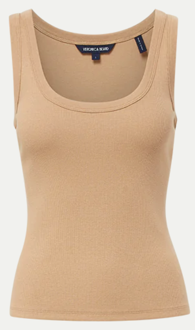 Veronica Beard Birke Tank Khaki