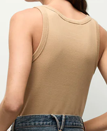 Veronica Beard Birke Tank Khaki