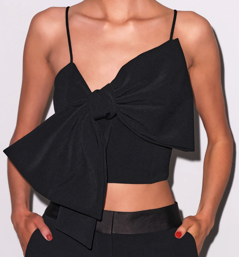 Fleur Du Mal Blair Bow Top