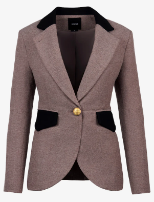 Smythe Blocked Seamed Blazer