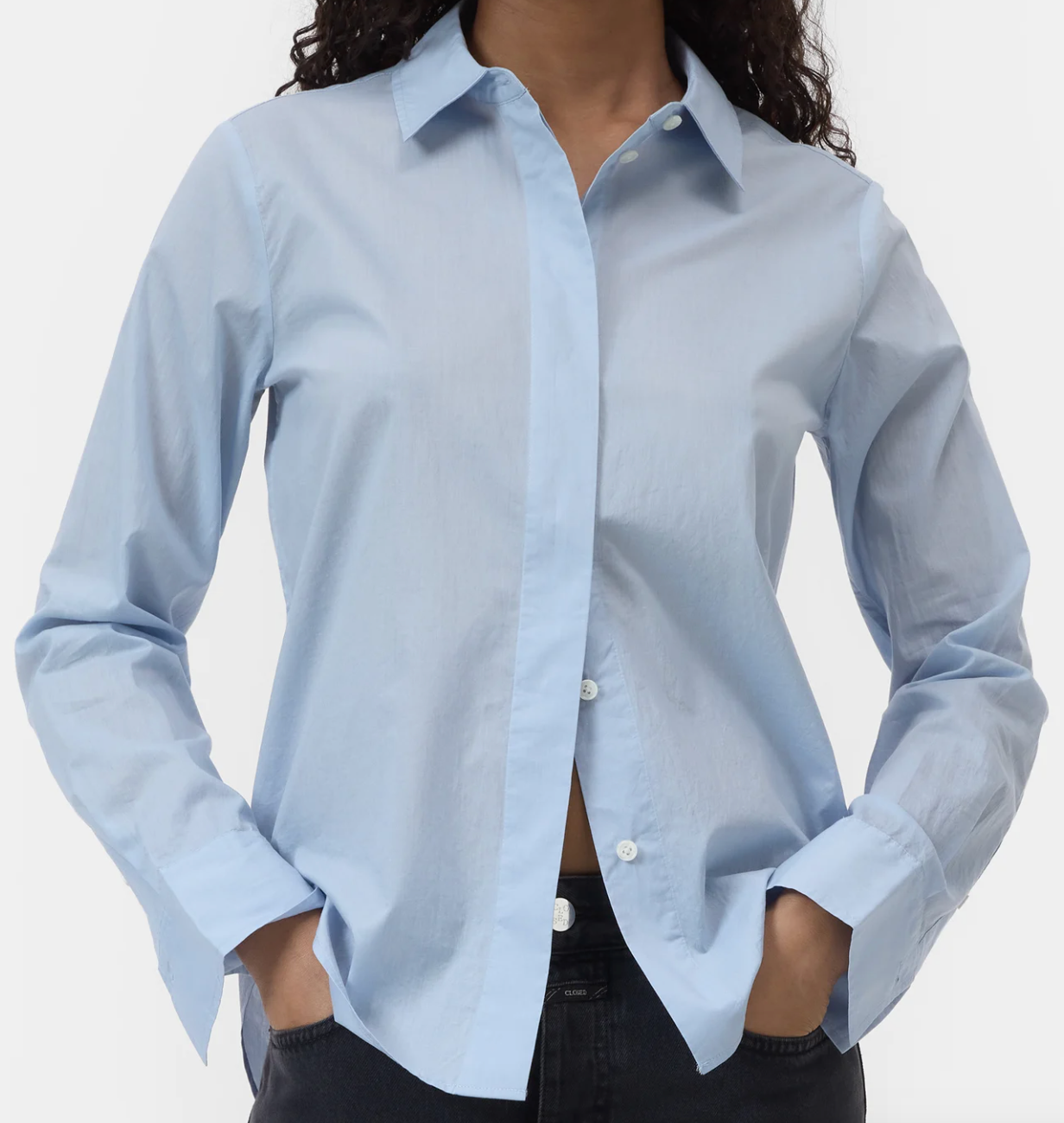 Closed Classic Shirt Dove Blue