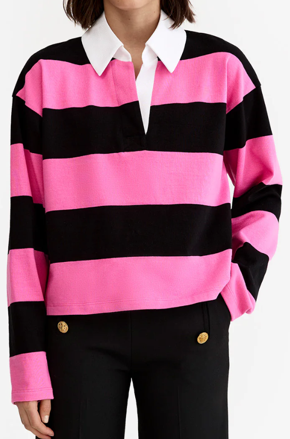 Smythe Cropped Rugby Shirt