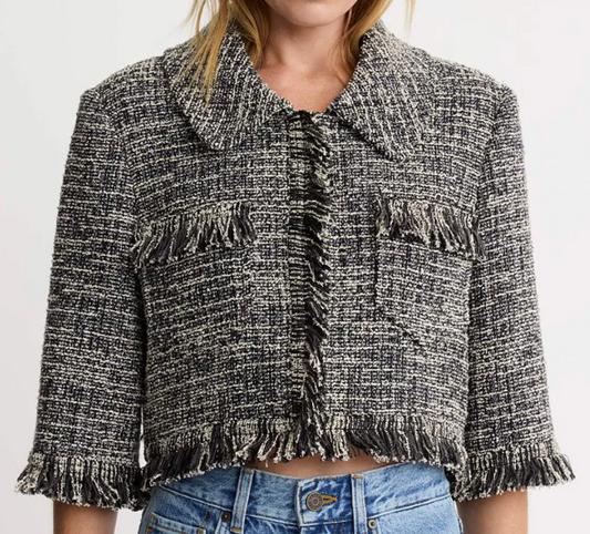 Smythe Cropped Sleeve Mini Jacket
