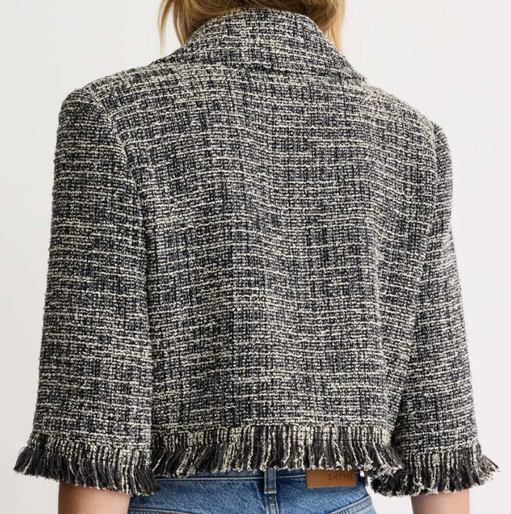 Smythe Cropped Sleeve Mini Jacket