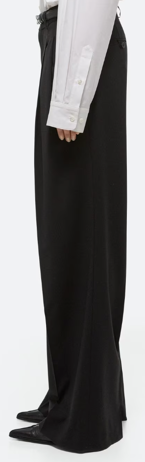 Helmut Lang Dbl Pleated Pant.Woo