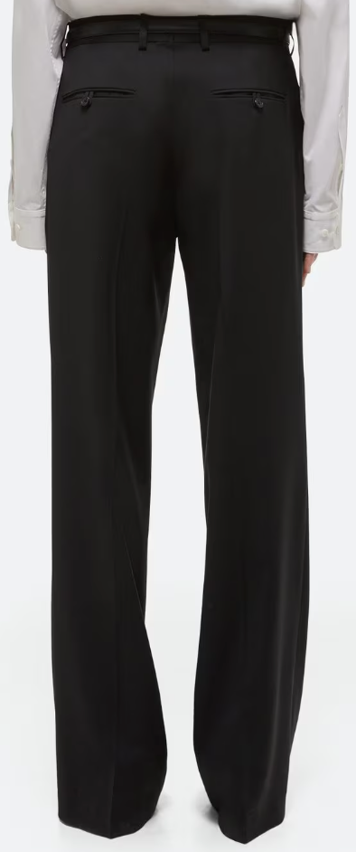 Helmut Lang Dbl Pleated Pant.Woo