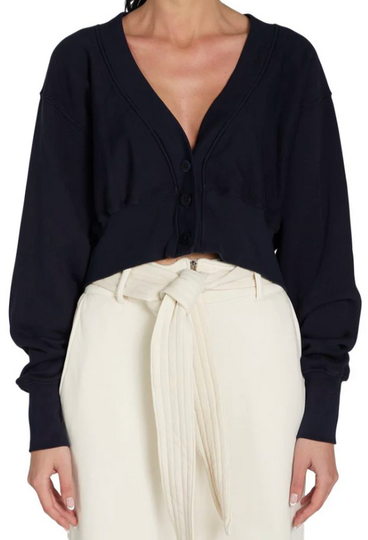 Les Tien Diana- Crop Cardigan