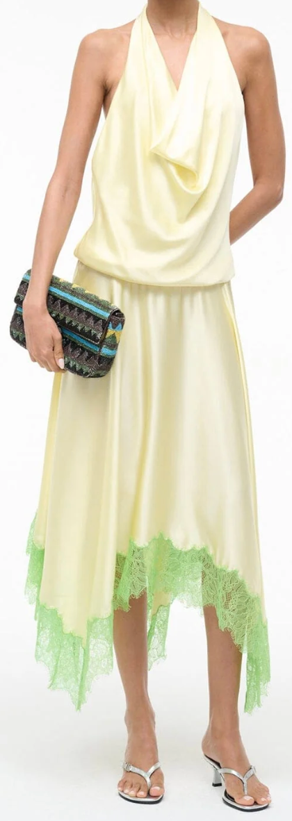 Staud Elira Silk Dress