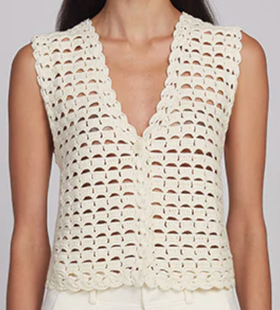 Eleven Six Ellie Crochet Vest