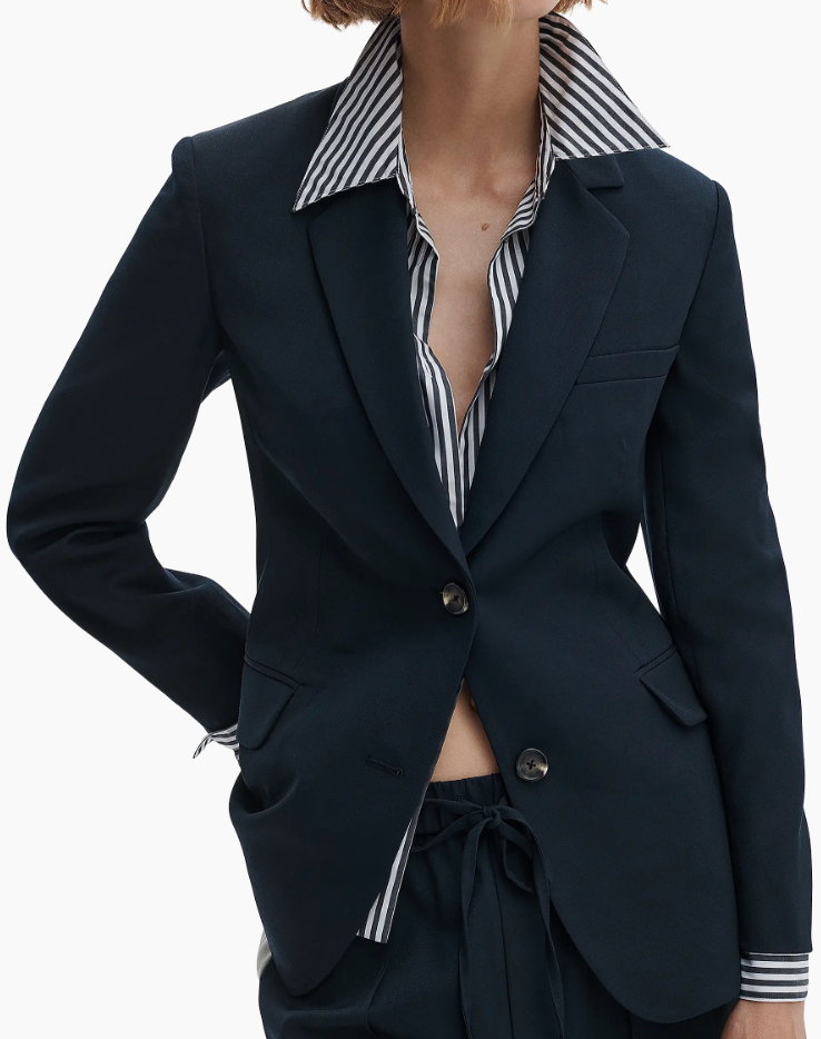 Rag & Bone Frank Poplin Blazer