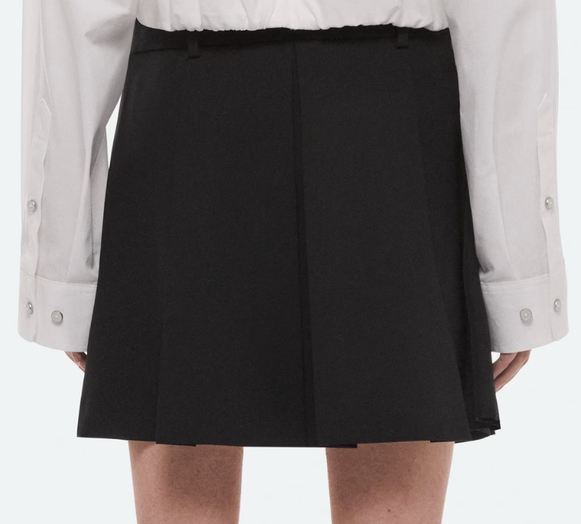 Helmut Lang HL001 Plt Skirt.Gab
