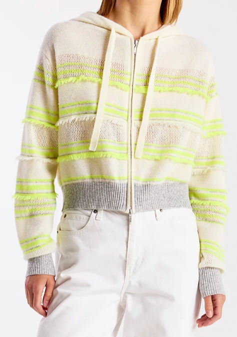Brodie Handbag Stripe Hoodie
