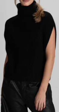 Archer Cashmere Hayes Slvless Loose Turtle