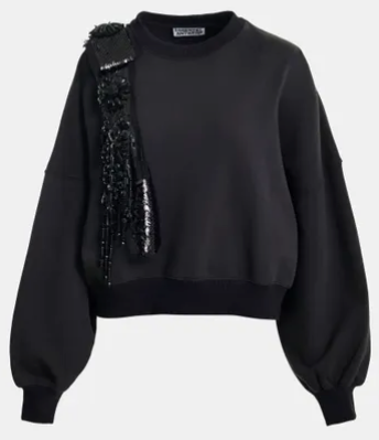 Essentiel Antwerp Ijoux Embroidered Sweatshirt