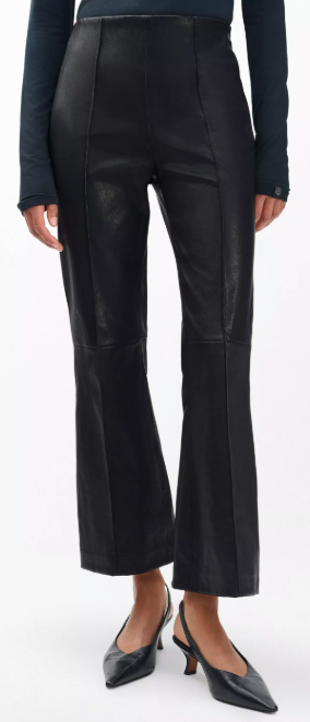 Rag & Bone Irina Leather Kick Flare Pant