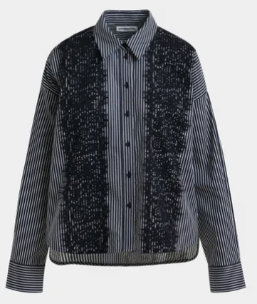 Essentiel Antwerp Isan Lace Trim Shirt