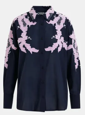 Essentiel Antwerp Ishimbay Embroidered Top