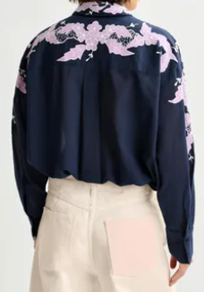 Essentiel Antwerp Ishimbay Embroidered Top