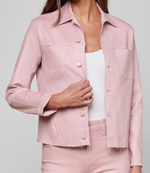L'Agence Janelle Slim Raw Jacket